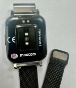Czarny smartwatch Maxcom FW45 Aurum 2
