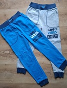 Spodnie chłopięce r.134 2szt.