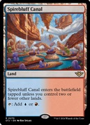 Karta MtG -  Spirebluff Canal (270) - Outlaws of Thunder Junction (OTJ)