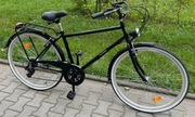 Rower miejski Dallas Bike Men rama 19 cali koło 28 " czarny