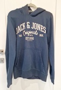 Bluza z kapturem kangurka granatowa Jack&Jones Jack & Jones 164 170 S M