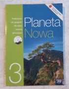 Planeta nowa 3 + CD Geografia gimnazjum Nowa Era NOWA