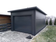 Garaż z płyty warstwowej garaż modułowy ocieplany