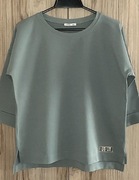 MEGI bluza basic z naszywką