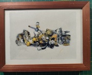 Lasse Aberg pocztówka z Aberg Museum. 