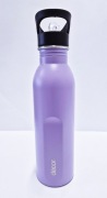 Nowa fioletowa butelka ze stali nierdzewnej bidon termos Decor Snap 700ml