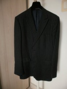 H&M granatowa retro Mario Bellucci Premium 100% len + Calvin Klein 50 L