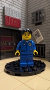 Minifigurka LEGO BAM Figurka astronauta skafander