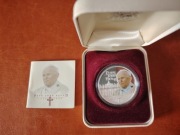 Jan Paweł II , 1 uncja oz srebra 999 .