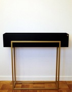 Donica złota, kwietnik złoty, kwietnik loft 