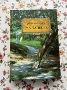 Książka ,,Pan Tadeusz” Adama Mickiewicza twarda oprawa