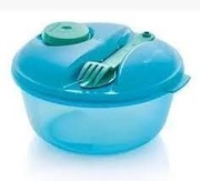 TUPPERWARE WITALINKA POJEMNIK NA LUNCH Z POJ NA SOS I SZTUĆCAMI