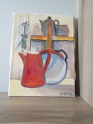 Obraz na płótnie - garnki kuchenne Kłosowski