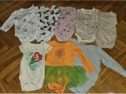 Paka ubranek dla dziewczynki 62 68