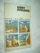 GÓRY STOŁOWE - MAPA TURYSTYCZNA - 1983