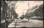 WARSZAWA ul. Aleje Jerozolimskie tramwaj