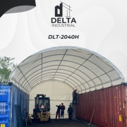 Zadaszenie Kontenerowe | DLT-2040H 6mx12m 40FT 900mg/m2