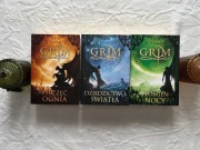 Gesa Schwartz seria Grim - Pieczęć ognia Dziedzictwo światła Płomień nocy