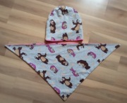 Komplet jesienny Masza i Niedźwiedź 