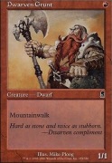 MTG Odyssey: Dwarven Grunt FOIL