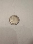 MONETA SREBNA ALFONSO XIII 1 PESETA 1901 - Hiszpania