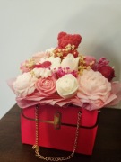 Flowerbox z wosku sojowego