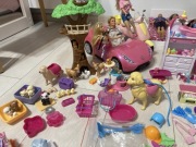 Barbie Mattel mega paka giga zestaw lalki oryginalne akcesoria tanio okazja