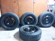 Opony Continental zimowe wraz z felgami 205/55/R16