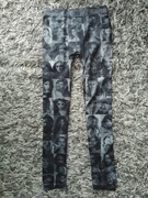 Legginsy bezszwowe z twarzami