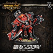 Warmachine Karchev the Terrible, Khador Warcaster - podkład