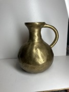 dzbanek MIEDZIANY stary mały i ciężki -865g miedź mosiądz