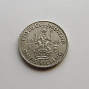 2 # Anglia  1 szyling 1948 wariant Szkocki nr 2