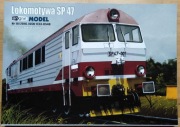 Lokomotywa SP 47 Angraf Model nr 10/2016 skala 1/25 