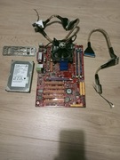 PŁYTA SOLTEK INTEL PENTIUM 4 2,8GZ 2GB 60GB HDD RETRO GAMINIG