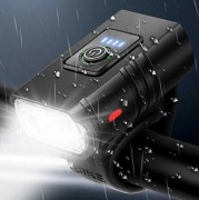 Lampka rowerowa LED przód na USB bardzo mocna