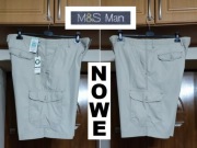 krótkie spodenki MARKS SPENCER W42 pas 106 107 - 108 109