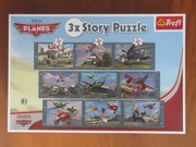 Samoloty Planes - Trefl Puzzle 3x Story