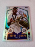 Topps match attax 2024 /25 trophy triumph VINI JR. 437 REAL 