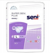 Pieluchomajtki Seni Super Seni Plus r. L - 30 szt. 