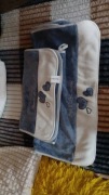 Zestaw ręczników sredni I maly mikrofibra jeans serce