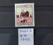 3461x** Znaki zodiaku - Koziorożec 1996 r.