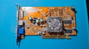 Karta graficzna AGP  ATI Radeon 9550 SE 128MB ASUS A9550GETDP128MA