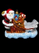 Bombka choinkowa szklana 