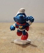 Schleich smerf smurf Superman figurka unikat model wycofany