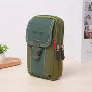 Sportowa saszetka na telefon, portfel, karty, monety itd. Kolor zielony.