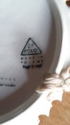 Porcelana koło talerz na ścianę PRL