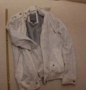 Kurtka męska bershka biała rozm. M 38