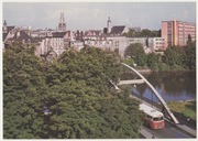 OPOLE - WIDOK OGÓLNY - PRL - autobus San