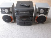 Wieża SANYO DC-F180F - sprawna - wybitne brzmienie plus pilot.