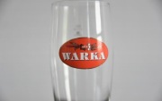 Kufel, pokal, szkło na piwo mały 330 ml piwo WARKA - super stan